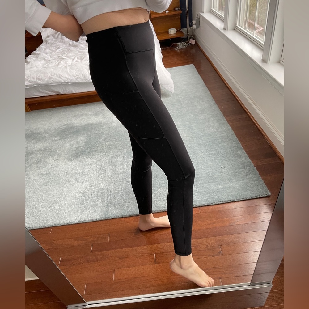Lululemon Wunder Black High-Rise Leggings 28”